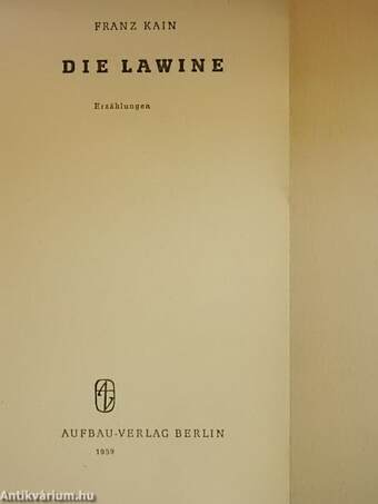 Die Lawine