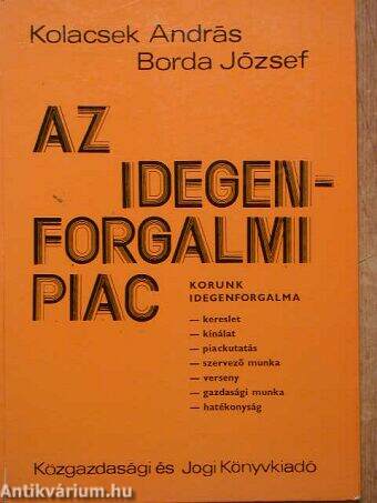 Az idegenforgalmi piac