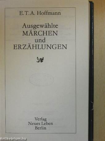 Ausgewählte Märchen und Erzählungen