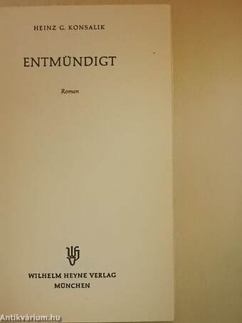 Entmündigt