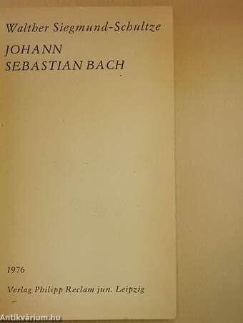 Johann Sebastian Bach