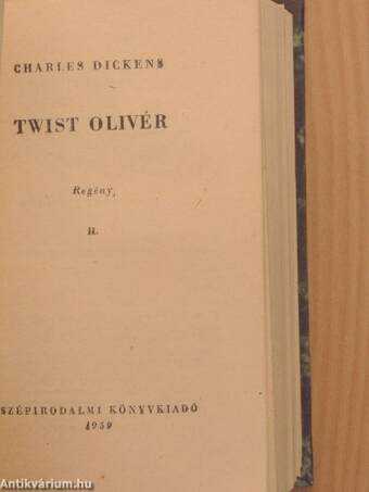 Twist Olivér I-III.