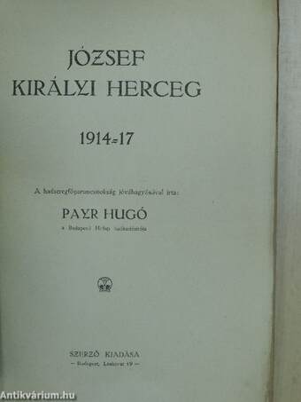 József királyi herceg