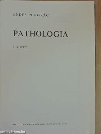 Pathologia II. (töredék)