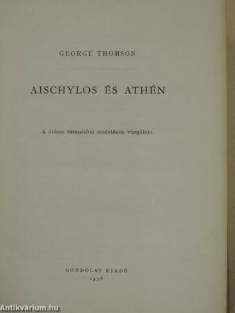 Aischylos és Athén