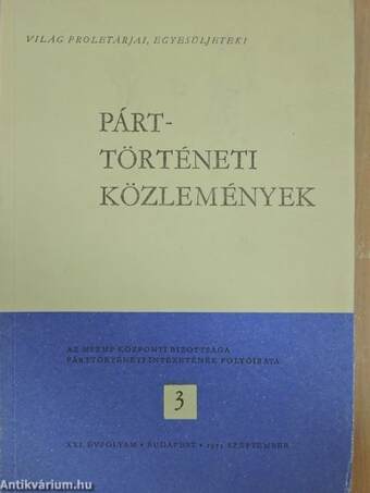 Párttörténeti Közlemények 1975/3.