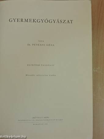 Gyermekgyógyászat