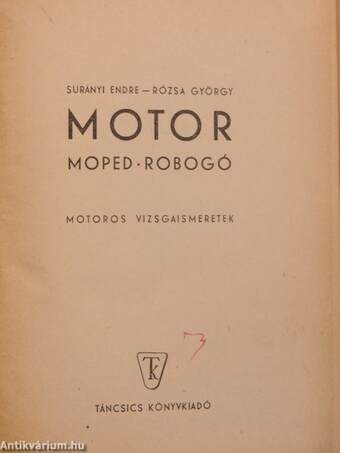 Motor, moped, robogó