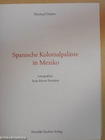 Spanische Kolonialpaläste in Mexiko