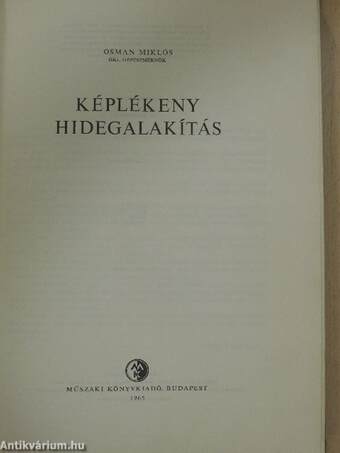 Képlékeny hidegalakítás