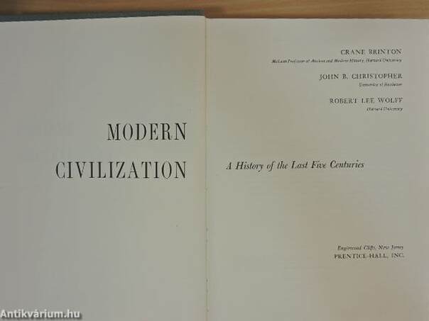 Modern Civilization