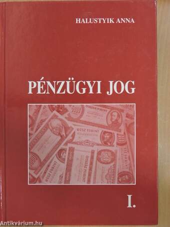 Pénzügyi jog I.