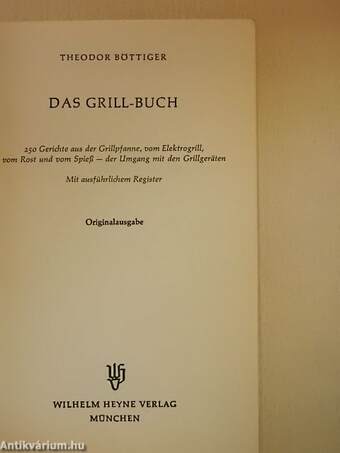 Das Grill-Buch