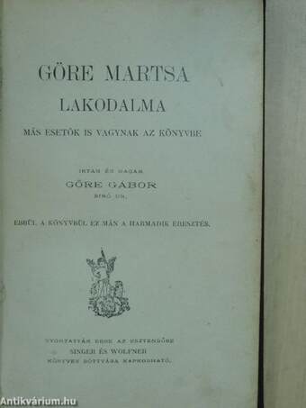 Göre Martsa lakodalma