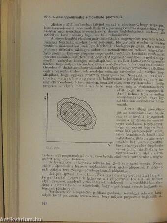 A gazdasági szerkezet matematikai tervezése
