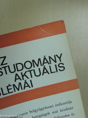 Az orvostudomány aktuális problémái 1969/2.