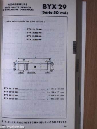 Manuel Technique R.T.C 1968/69