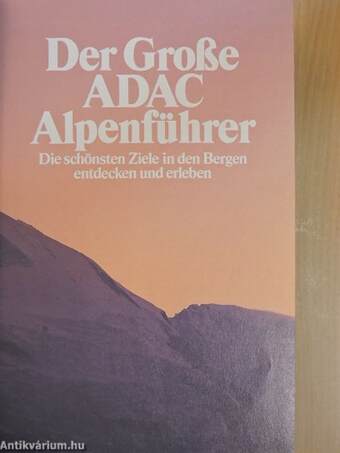 Der Große ADAC Alpenführer