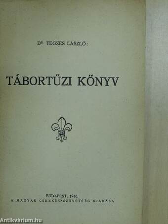 Tábortűzi könyv