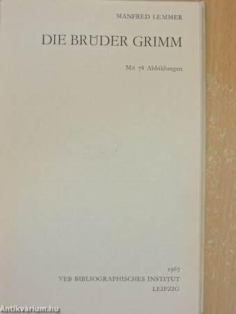 Die Brüder Grimm