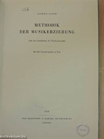 Methodik der Musikerziehung