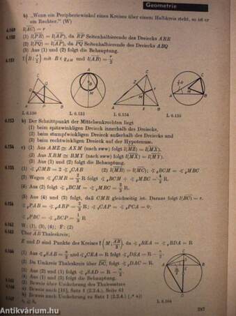 Sammlung mathematischer Aufgaben mit Lösungen