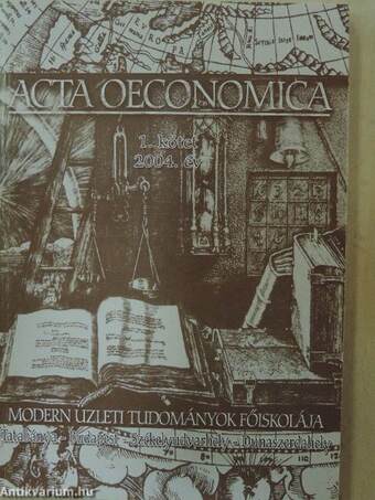 Acta Oeconomica 1.