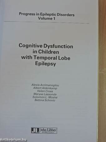 Cognitive Dysfunction in Children with Temporal Lobe Epilepsy