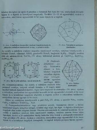 Kristálytani, ásványtani, kőzettani ismeretek