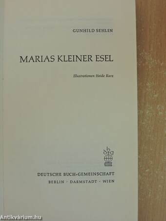 Marias kleiner Esel