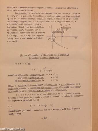 Analitikus geometria és lineáris algebra