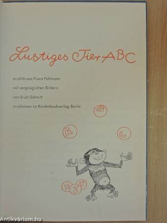 Lustiges Tier ABC