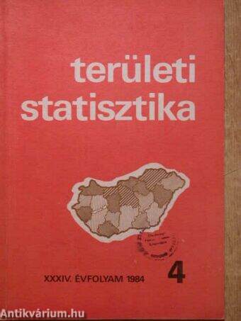 Területi statisztika 1984/4.