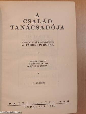 A család tanácsadója