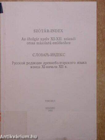 Szótár-index