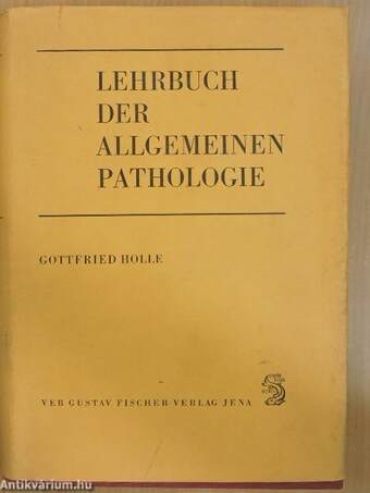 Lehrbuch der allgemeinen Pathologie