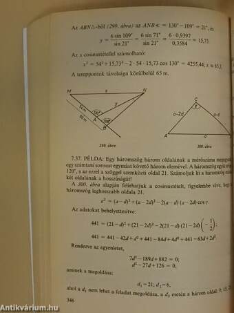 Matematika a felvételi vizsgára készülők részére