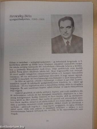 Kodály Zoltán Ének-zenei Ált. Iskola Emlékkönyv 1954-1994