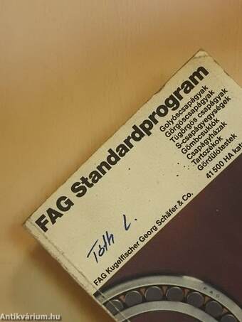 FAG Standardprogram