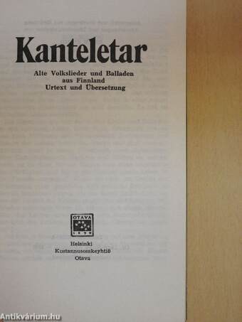 Kanteletar