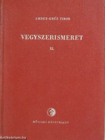 Vegyszerismeret II.