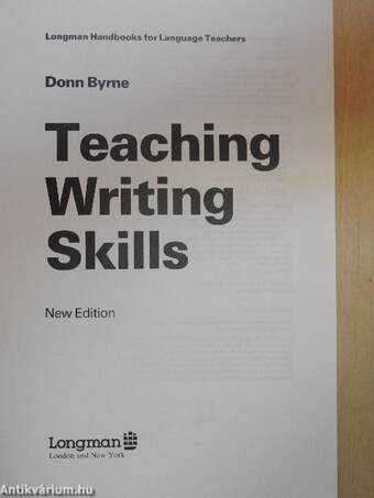 Teaching Writing Skills