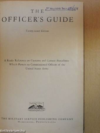 The Officer's Guide