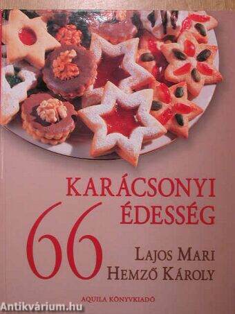 66 karácsonyi édesség