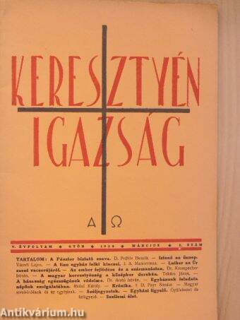 Keresztyén Igazság 1938. március