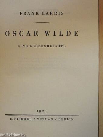 Oscar Wilde