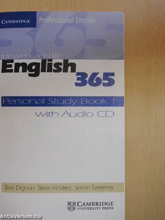 English 365 - Study Book 1 - CD-vel