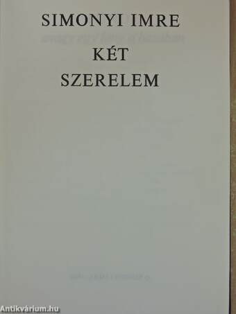 Két szerelem