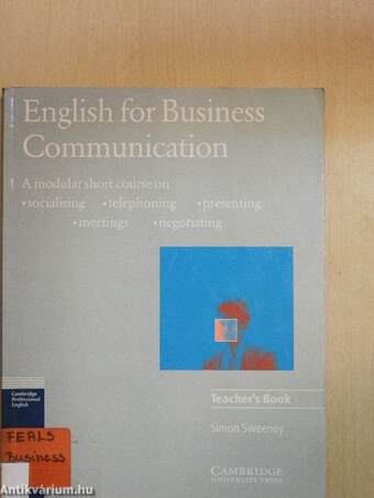 English for Business Communication - Teacher's Book