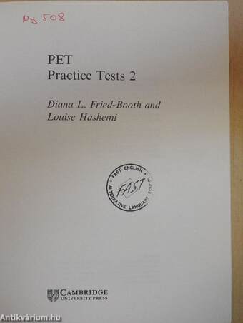 PET Practice Tests 2